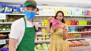 Big Titty Slutty Milf At The Supermarket