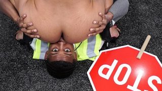 Crossing Guard Fucks A Big Butt